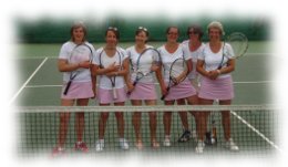 tennis club gruffy : équipe de choc Dames 2009 presque au complet